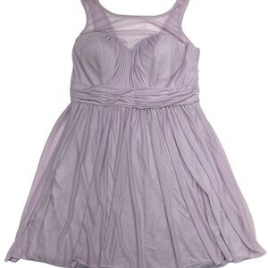 David's Bridal Lilac Fit and Flare Dress (16)